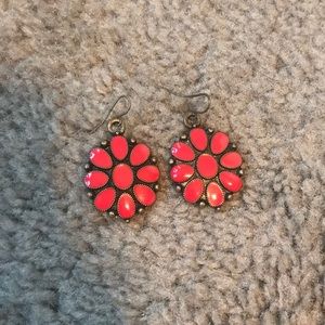 Coral Earrings